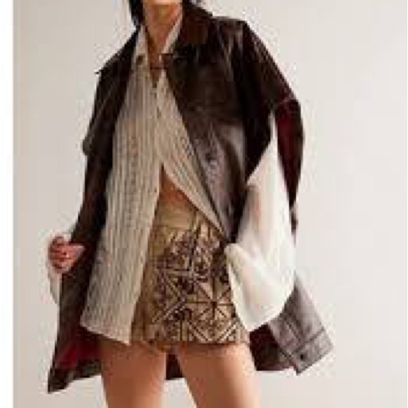 Free People Westover Embroidered Shorts XS - Picture 2 of 7